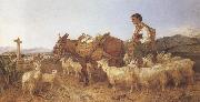 Richard ansdell,R.A. Going to Market (mk37) oil painting picture wholesale